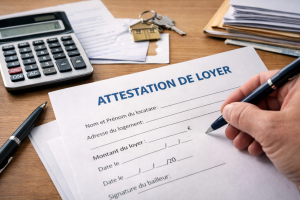Attestation de loyer